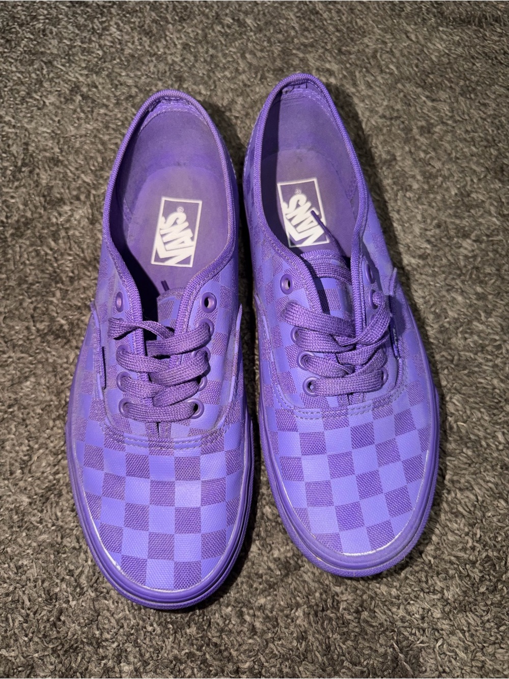 Vans Checkerboard authentic in Purple